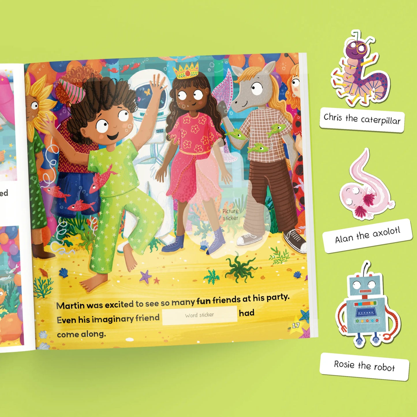 Stickery Stories: Martin and the Mysterious Thingamabobs