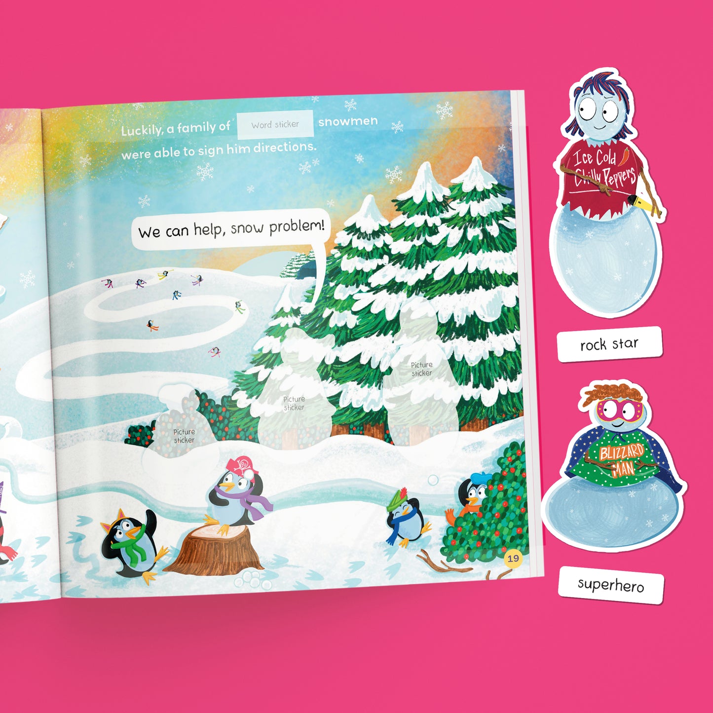 Stickery Stories: Casper and the Christmas Chaos