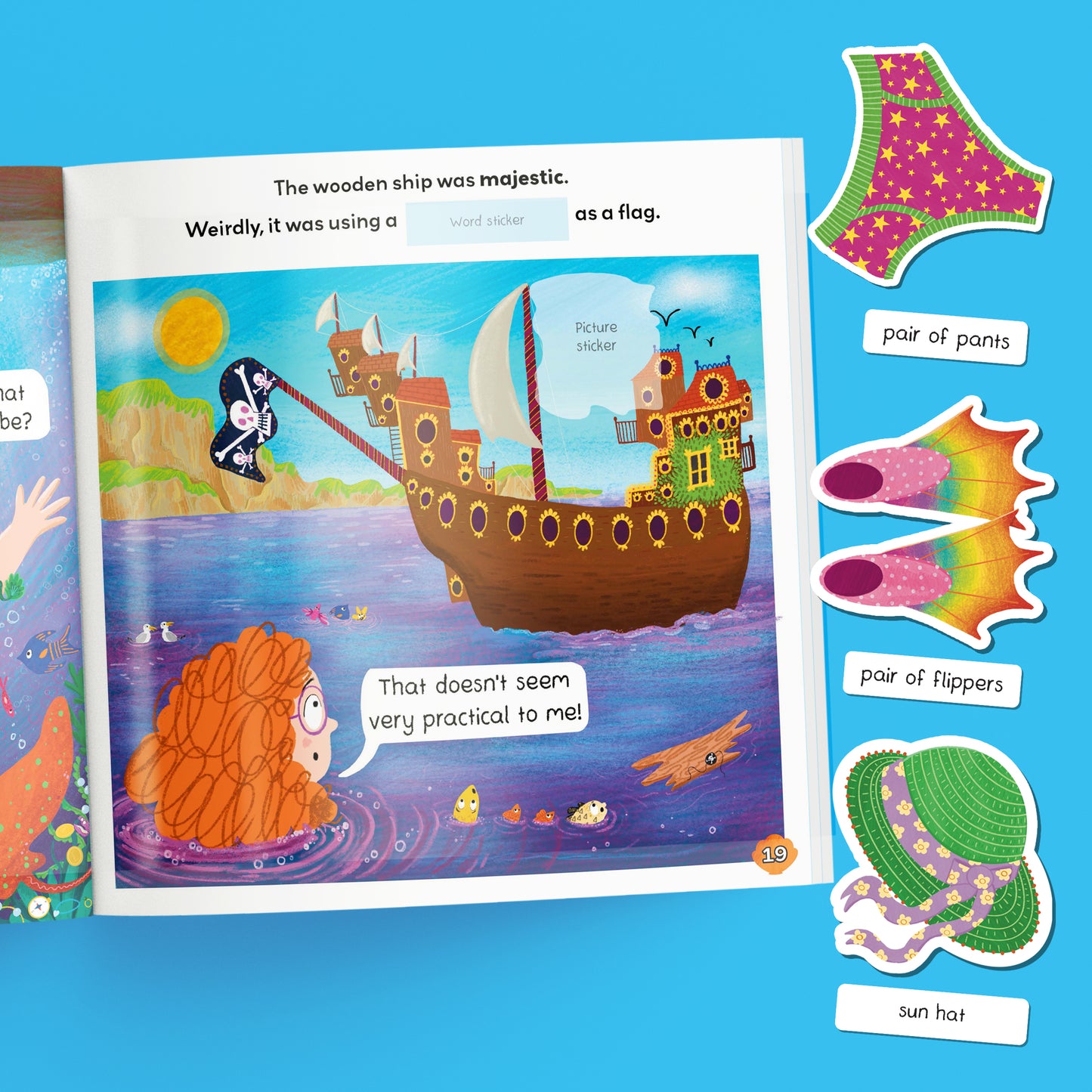 Stickery Stories: Sadie and the Surprising Sea Creatures