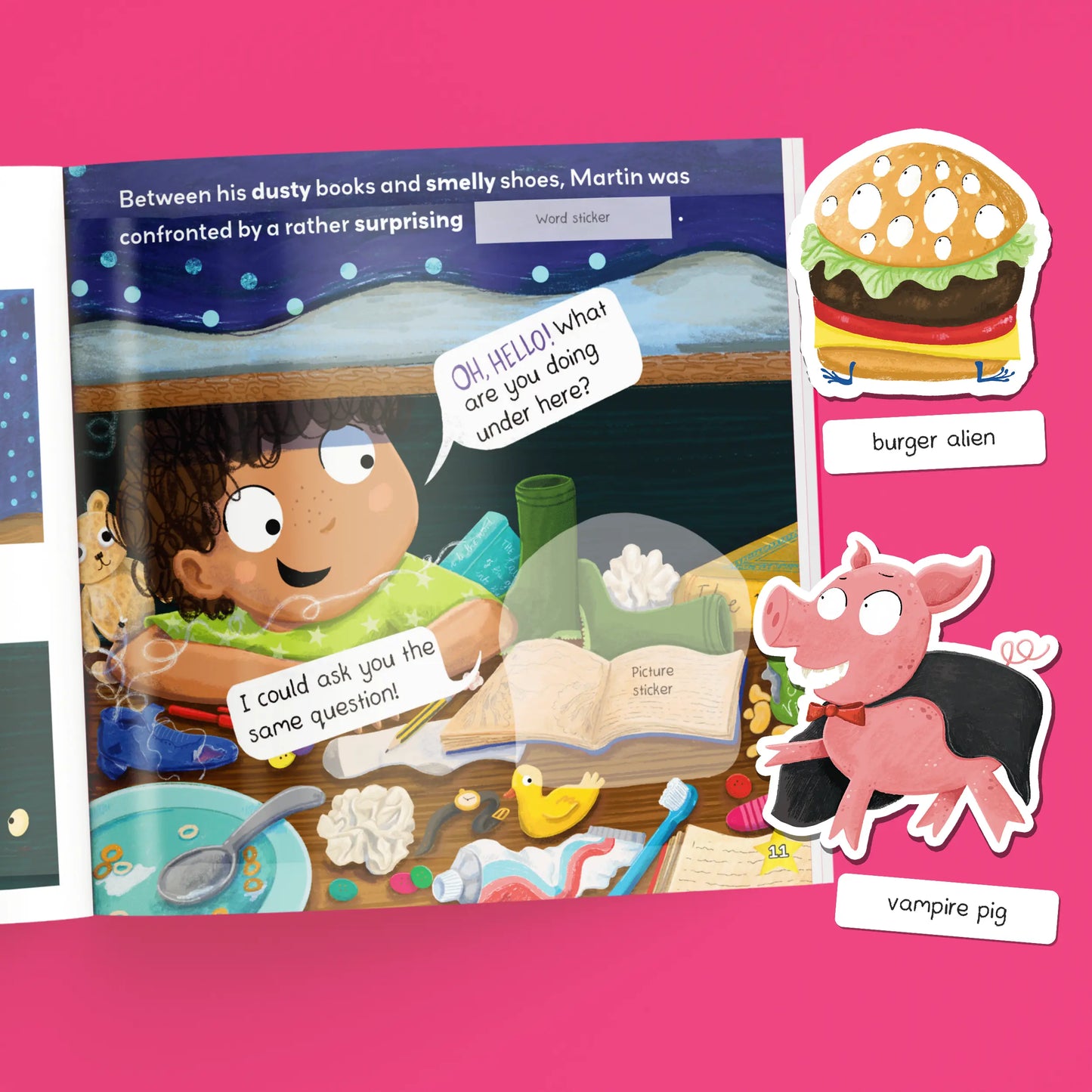 Stickery Stories: Martin and the Mysterious Thingamabobs