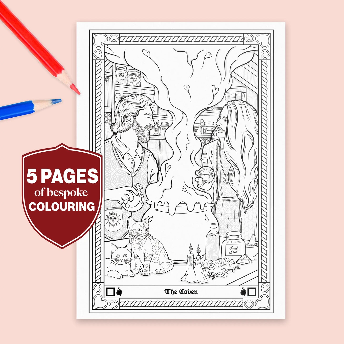 Collage + Create Romantasy